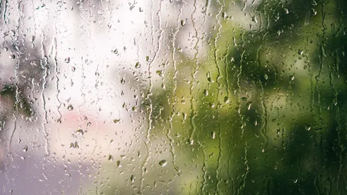 Осень Дождь Обои на телефон капли дождя на окне