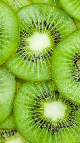 Фрукты Обои на телефон крупный план зеленого фрукта