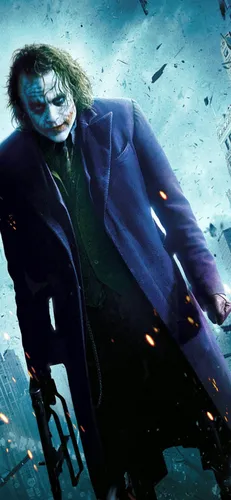 Джокер Обои на телефон человек в черном пальто