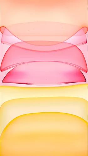 Айфон 11 Обои на телефон розово-желтая подушка крупным планом