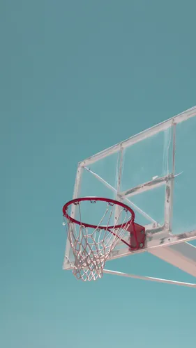 Баскетбол Обои на телефон баскетбольное кольцо с голубым небом