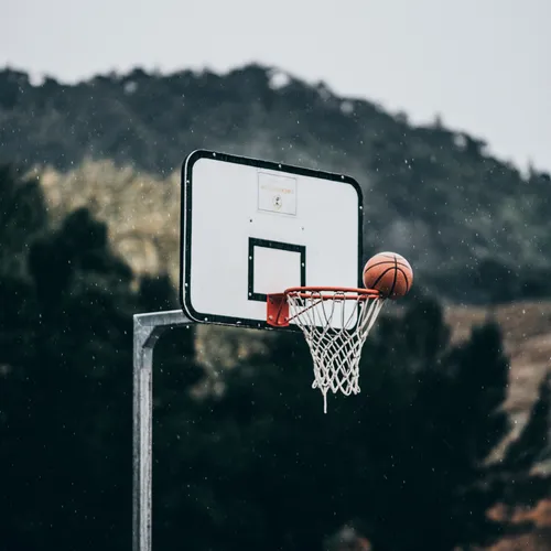 Баскетбол Обои на телефон баскетбольное кольцо с сеткой
